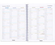 Betzold Spar Set: 20 Design Schulplaner 2018/2019 Ringbuch + 20 m Magnetband 2