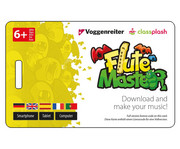 Flute Master App mit Blockflöte 3