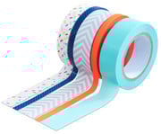 Washi Tape 5er Set neon 2