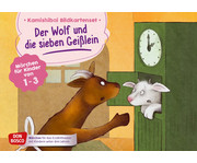 Der Wolf und die sieben Geisslein Kamishibai Bildkartenset für U3 1