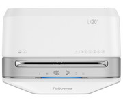 Fellowes Microshred Aktenvernichter LX 201 Weiss 5
