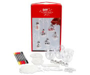 Foam Clay® Weihnachtskugeln Bastelset 1