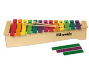 Alt Glockenspiel mit bunten Klangplatten 1