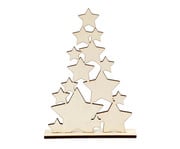 Weihnachtsbaum aus Sternen ca 29 8 cm hoch 1