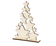 Weihnachtsbaum aus Sternen ca 29 8 cm hoch 3