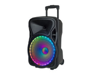 Bluetooth Partybox inkl Fernbedienung und Mikrofon 1