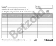 Betzold Krankenpost Abreissblock 90 Blatt 3 Blöcke 5
