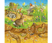 Ravensburger Puzzle Tiere in ihren Lebensräumen 3er Set 2