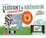 Zelöfant und Krökadin Kamishibai Bildkartenspiel 1