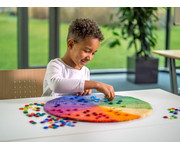 Betzold Regenbogen Filzmatte mit Funkelsteinen 241 tlg 6