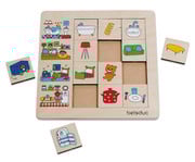 beleduc Sortierpuzzle Unser Zuhause 1