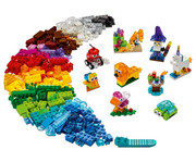 LEGO® CLASSIC Kreativ Bauset mit durchsichtigen Steinen 2
