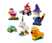 LEGO® CLASSIC Kreativ Bauset mit durchsichtigen Steinen 6