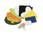 Halloween Masken aus Filz 6er Set 3