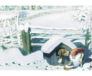 Tomte Tummetott Kamishibai Bildkartenset 4