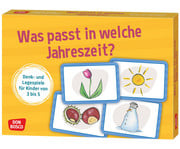 Denk und Legespiel Was passt in welche Jahreszeit? 1