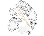Steckenpferde Bastelset 1