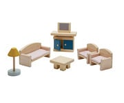 PLANTOYS Puppenhausmöbel Wohnzimmer 1