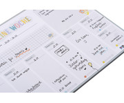 Betzold Wochenplan Abreissblock Bunte Helferlein DIN A4 60 Blatt 2