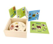 beleduc NAWITO Puzzle Tierarten 5