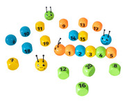 Magnetische Zahlenraupe 2