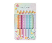 FABER CASTELL Pastell Buntstifte Sparkle 12 Stück 1