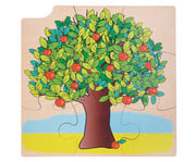 Jahreszeiten Puzzle Baum 4