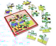 Wachstums Puzzle Sonnenblume 2