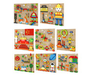 Mobile Konstruktionswand Set 4