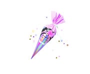 Schultüten Bastelset Unicorn School 3