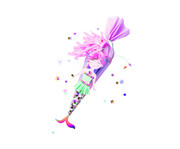 Schultüten Bastelset Unicorn School 4