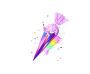 Schultüten Bastelset Unicorn School 5