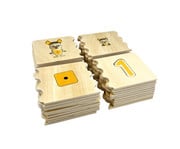 beleduc Lege Puzzle Mormels Numbers 1