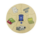beleduc HUMANICO Puzzle Mülltrennung 6