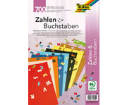folia Fotokarton Stanzteile Zahlen und Buchstaben 2