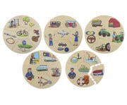 beleduc TECHNICO Puzzle Fahrzeuge 1