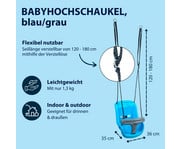 HUDORA Babyhochschaukel 3