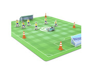 ozobot Challenge Matte Fussball 1