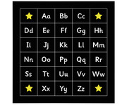 Outdoor Kreidetafel Alphabet 1