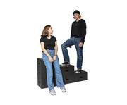 Xbrick® 6er Set Multifunktionshocker Baustein 3