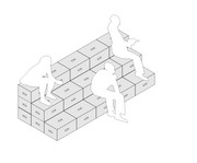 Xbrick® 30er Set Treppe 3
