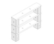 Xbrick® Set Regal 2
