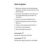Bildergeschichten ordnen Teil 1 (für die 2 und 3 Klasse) 3