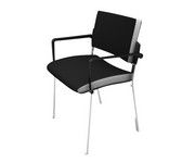 Betzold 4 Fuss Stuhl mit Armlehnen 2er Set 5