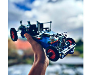 Metallbaukasten Retro Car appgesteuert 7