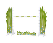 Springparcours Blumenwiese – Hobby Horsing 1