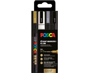 POSCA Marker Set 4er Set 3
