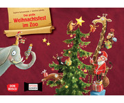 Kamishibai Bildkarten Das grosse Weihnachtsfest im Zoo 1
