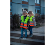 Korntex® Kinder Warnweste mit Reissverschluss gelb/orange 5