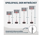 HUDORA Basketballständer RoCo Lite 260 cloud 5